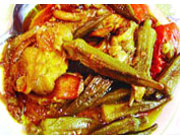 طرز تهیه خورش بامیه به سبک جنوبی ها..
